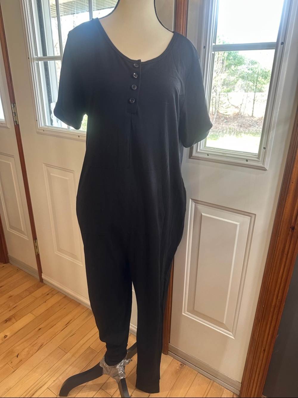 BNWT Smash + Tess Midnight Black Anyday Romper Jumpsuit